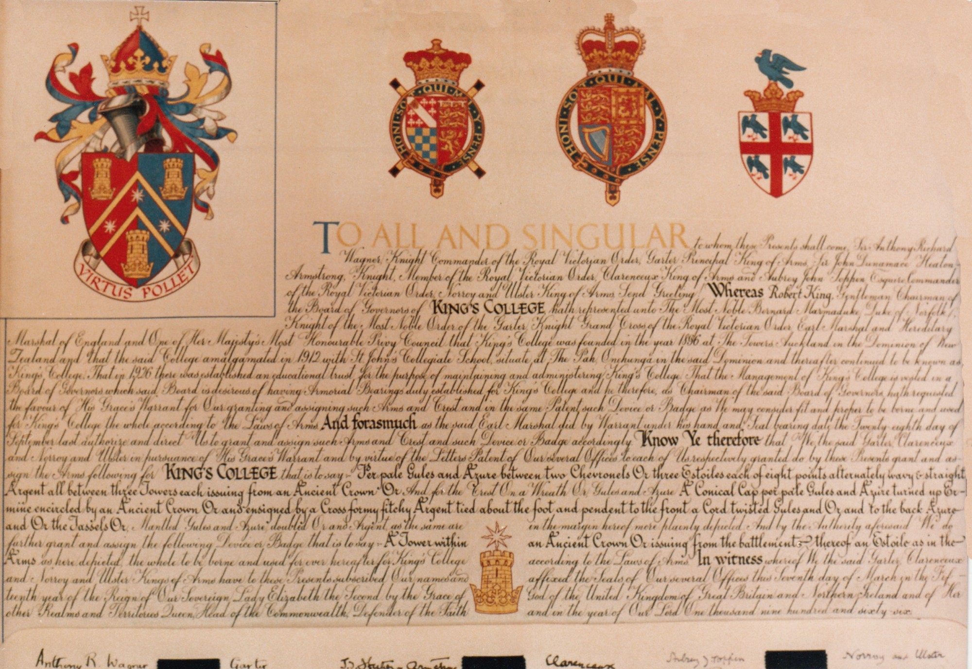 Coat of Arms Charter