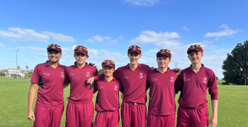 Cricket Players Smiling For Group Photo