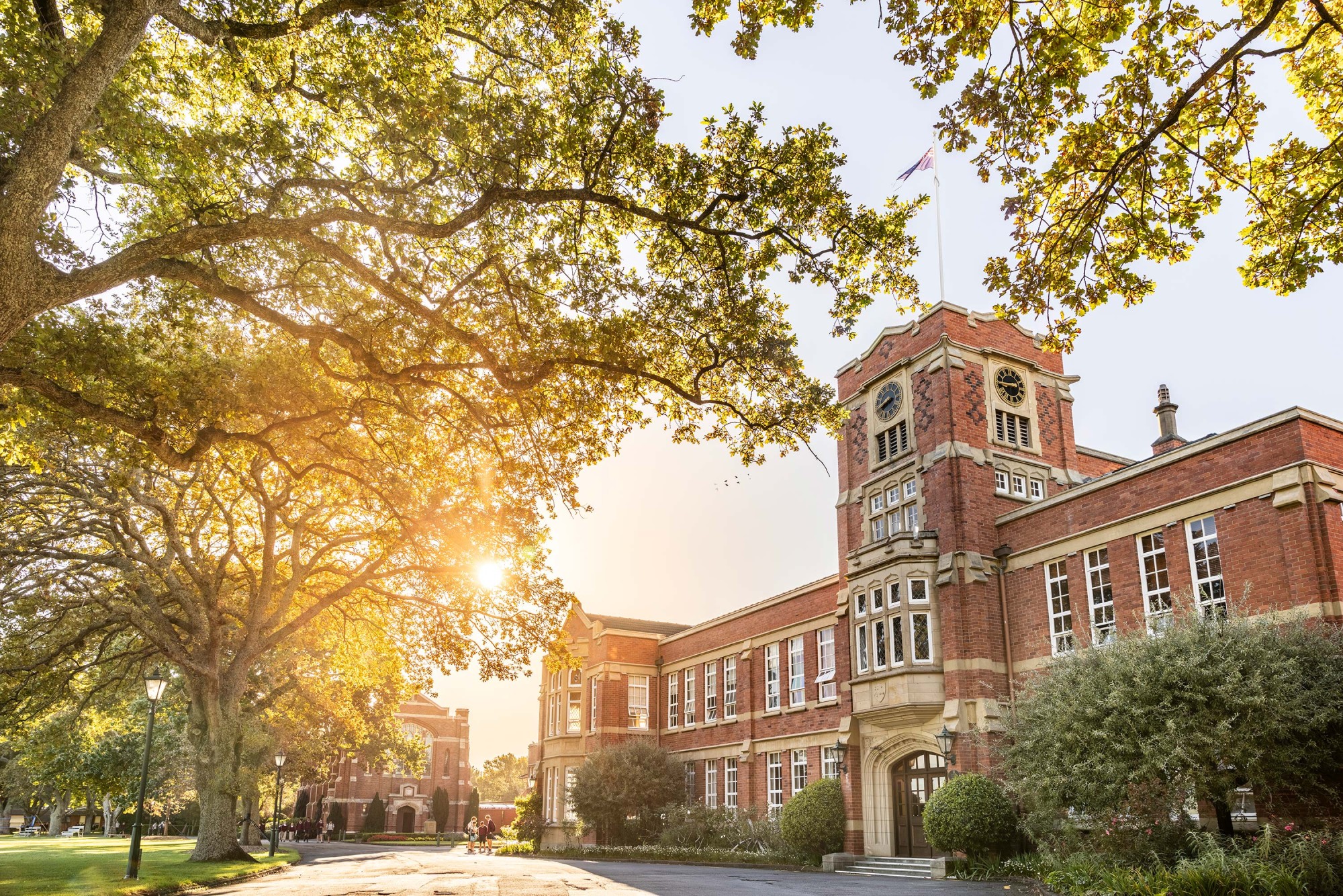 View of Memorial building