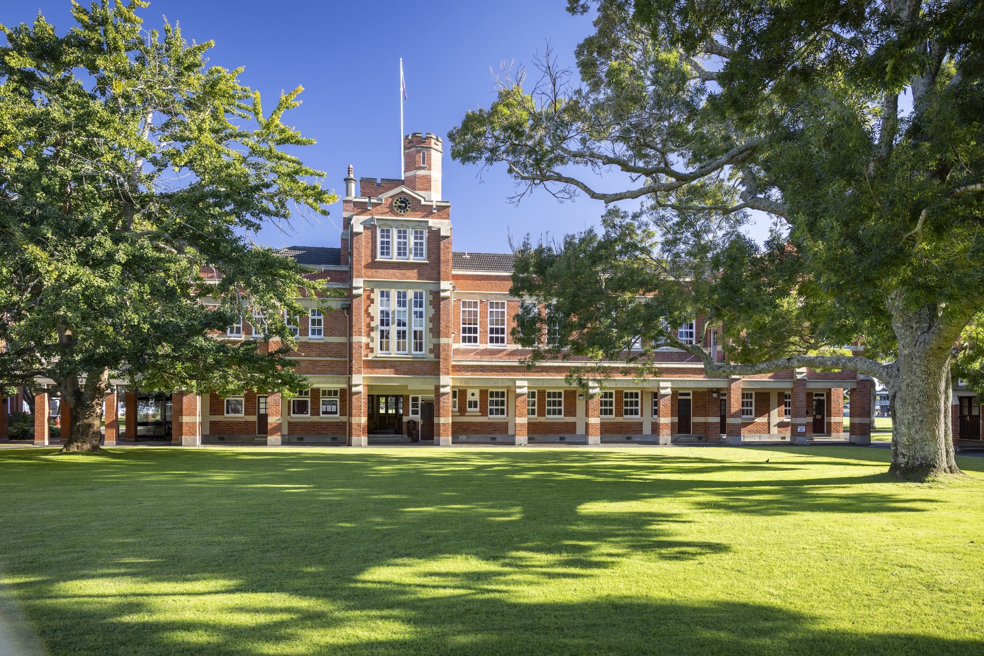 The Memorial Building from the Quad