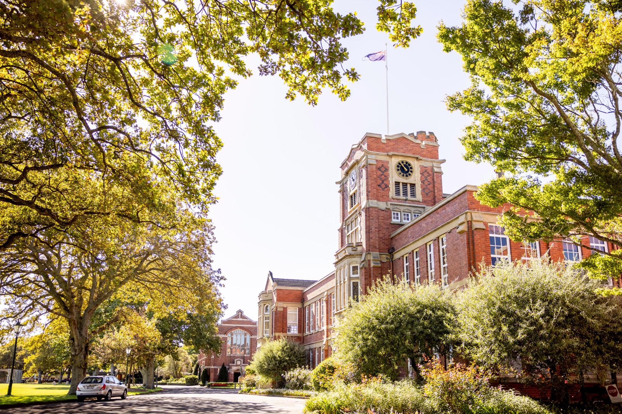 View of the College